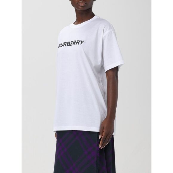 Burberry T-Shirt Woman White - Picture 4 of 4
